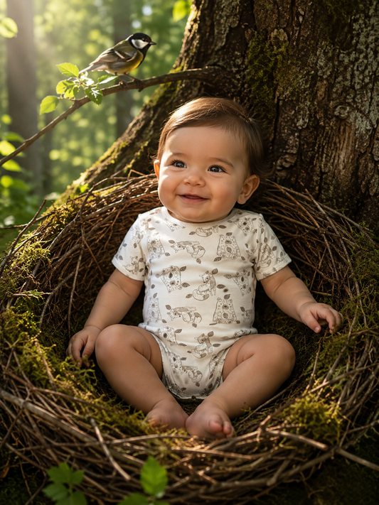 Timberly Short sleeve Bodysuit