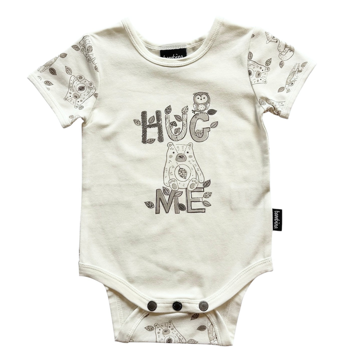 Willow Bear Short sleeve Bodysuit