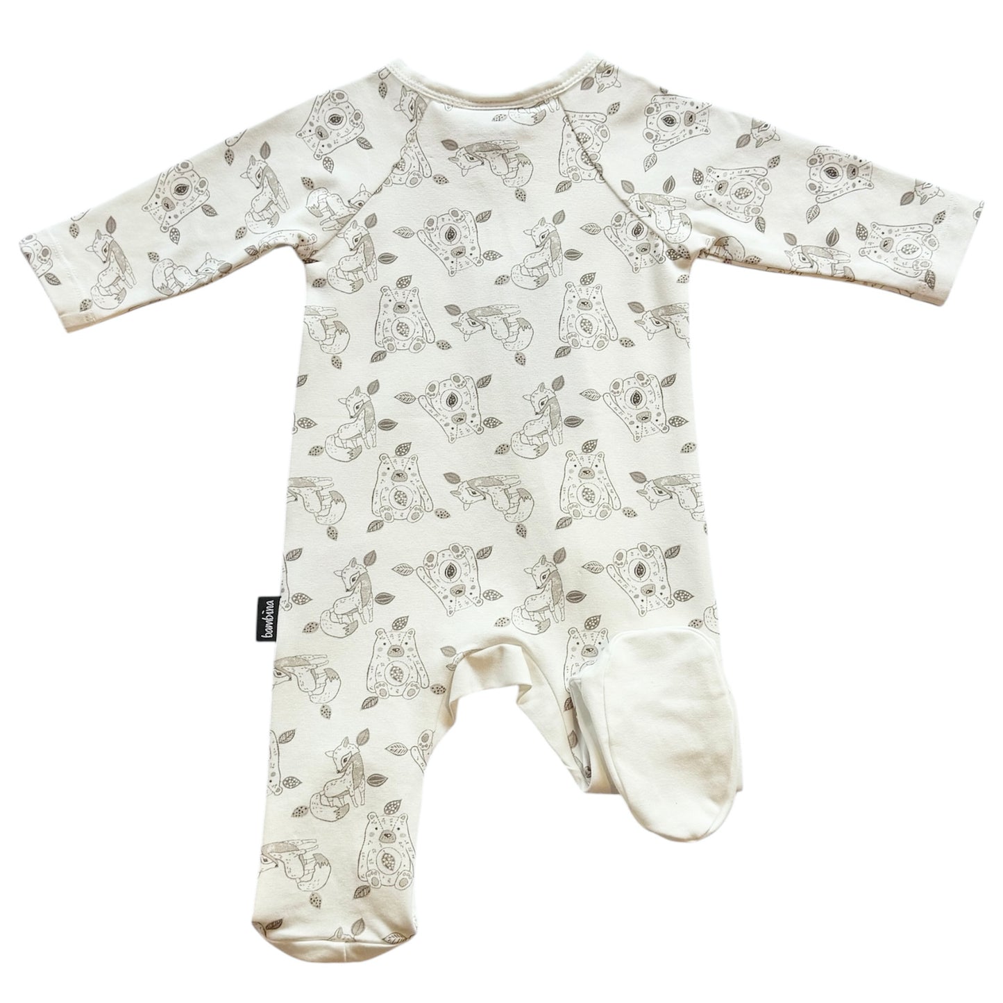 Woodlandia Growsuit Romper with feet