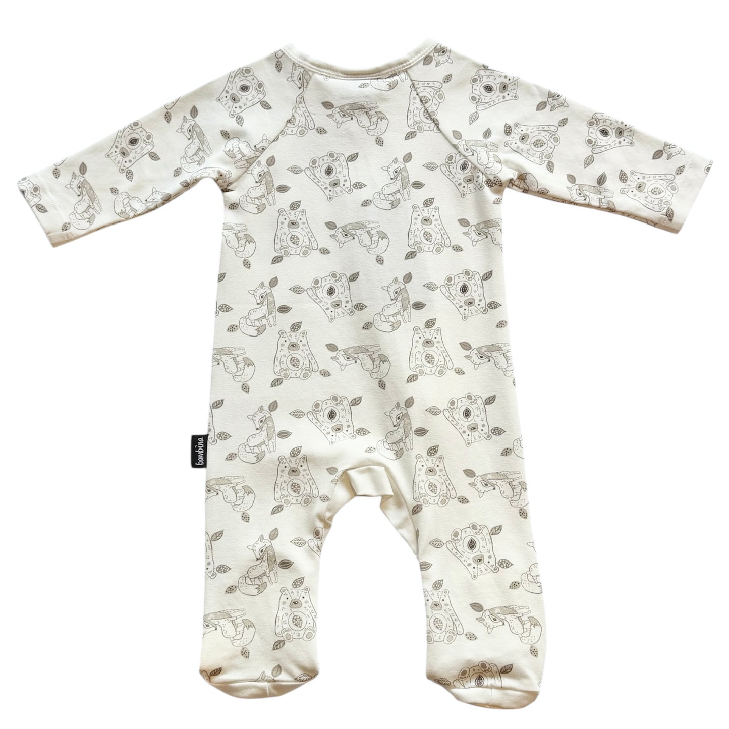 Woodlandia Growsuit Romper with feet