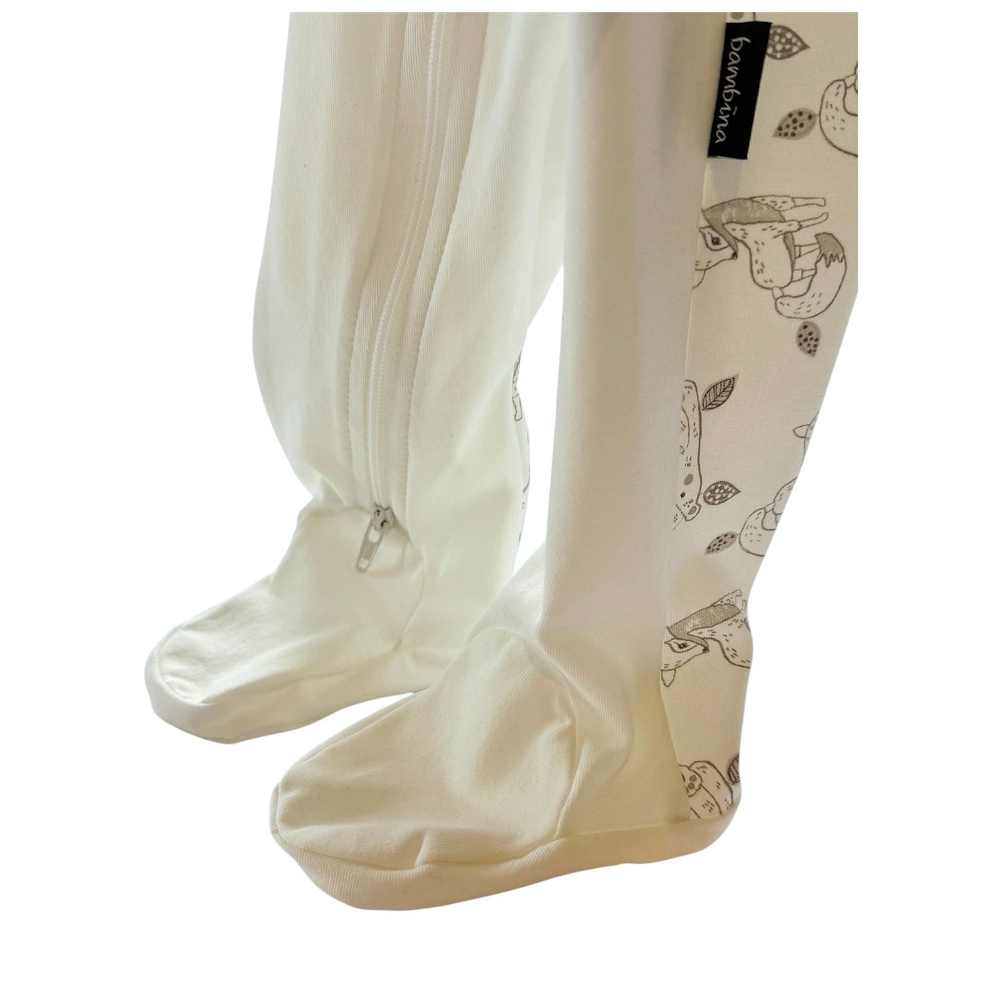 Woodlandia Growsuit Romper with feet